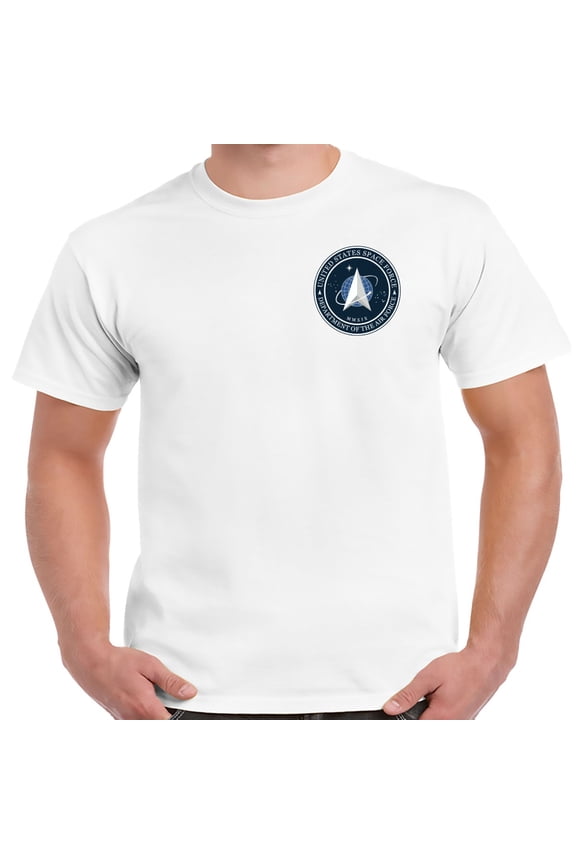 Space Force Chest Logo Polyester Shirt-Medium