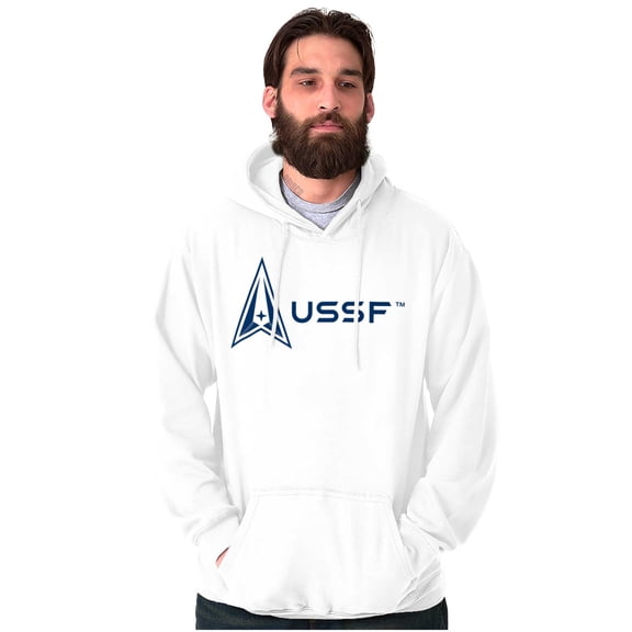 Space Force Logo US Military USSF Hoodie Sweatshirt Women Men Brisco Brands X