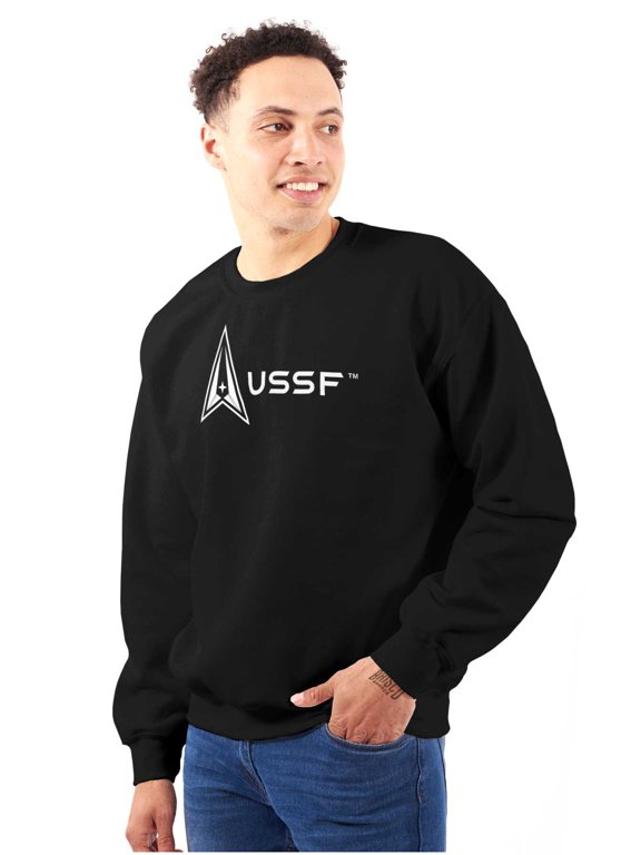 Space Force Logo US Military USSF Unisex Plus Size Sweatshirt Brisco Brands 2X