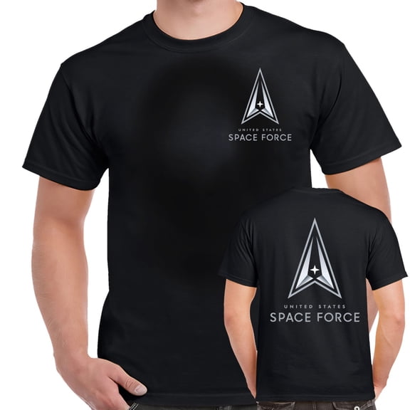 Space Force New Logo Double Sided Shirt-3XL