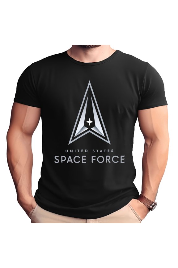 Space Force New Logo Shirt-Large