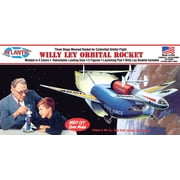 Willy Ley - 1193 Scale Model Kit - Orbital Rocket with Landing Gar & 5 Figures