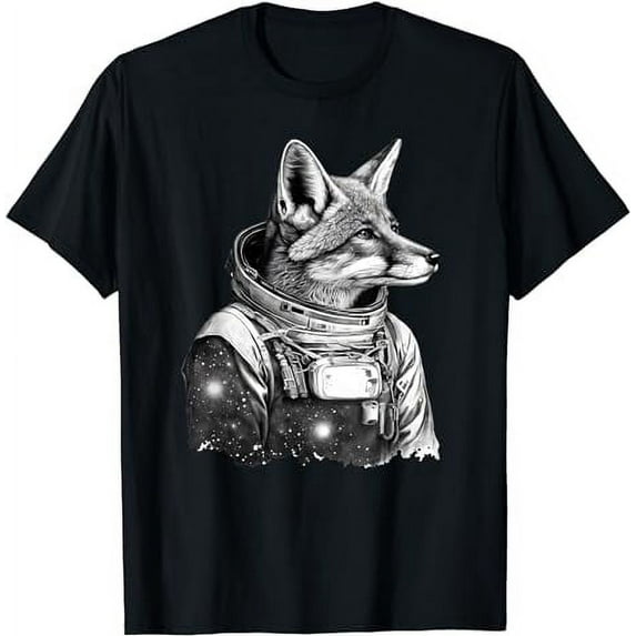 Space Fox Astronaut In The Space Foxes Lovers T-Shirt