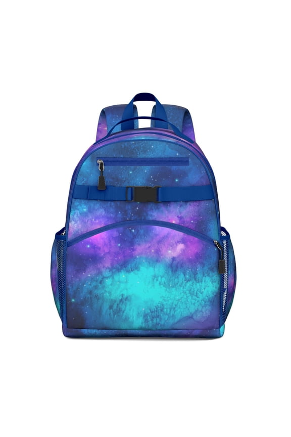 Space Galaxy Backpack for Teens - Waterproof & Breathable School Bag with Astronaut Print, Ergonomic Design for Spine Protection