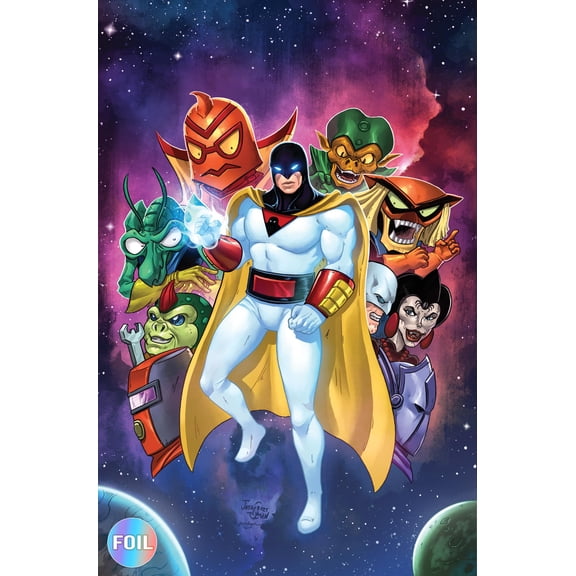 Space Ghost #1 (2025) Josh C Lyman Variant B Virgin LTD 333