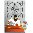 thumbnail image 1 of Space Ghost Coast to Coast - Desk Wall Poster with Pushpins, 14.725" x 22.375", 1 of 3