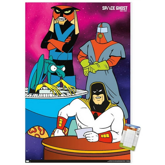 Space Ghost Coast to Coast - Group Wall Poster, 22.375" x 34"