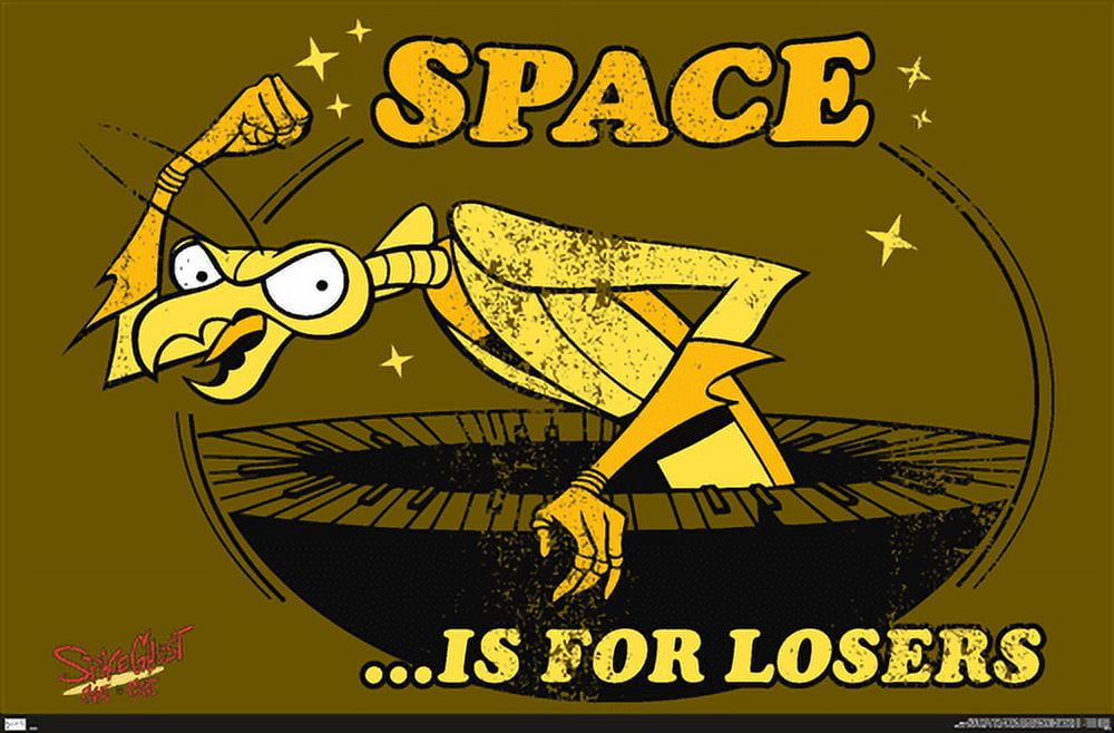 Space Ghost Coast to Coast - Space Is For Losers Wall Poster, 14.725" x 22.375"