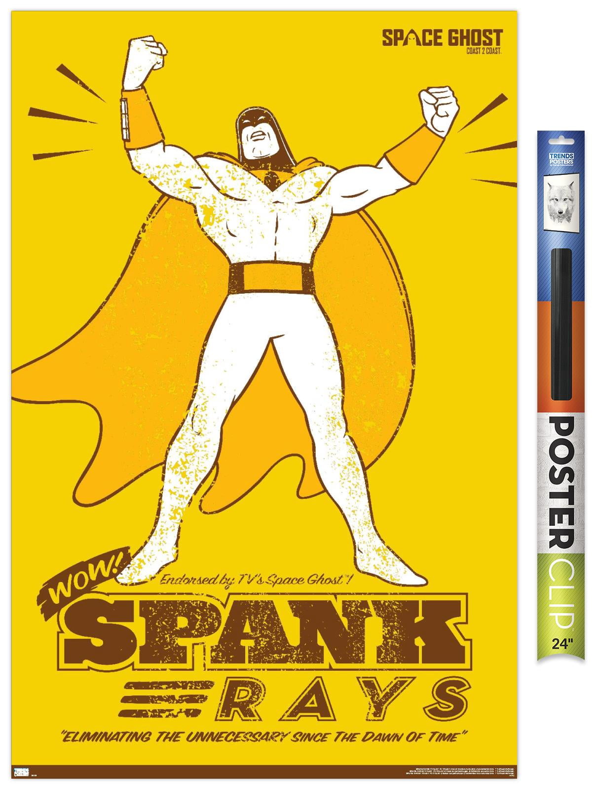 Space Ghost Coast to Coast - Spank Rays Wall Poster, 22.375" x 34"