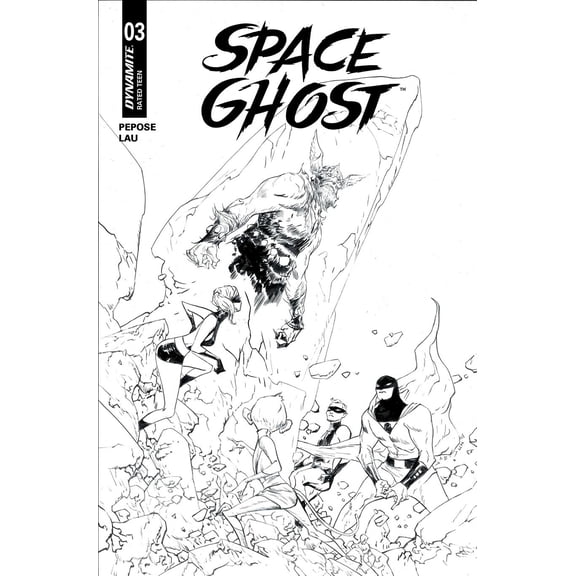 Space Ghost (Dynamite, 2nd Series) #3G VF ; Dynamite Comic Book