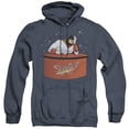 thumbnail image 1 of Space Ghost Great Galaxies Adult Heather Hoodie Sweatshirt Navy, 1 of 1