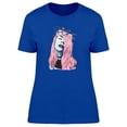 thumbnail image 1 of Space Girl Planet Wreath T-Shirt Women -Image by Shutterstock, Female Small, 1 of 2