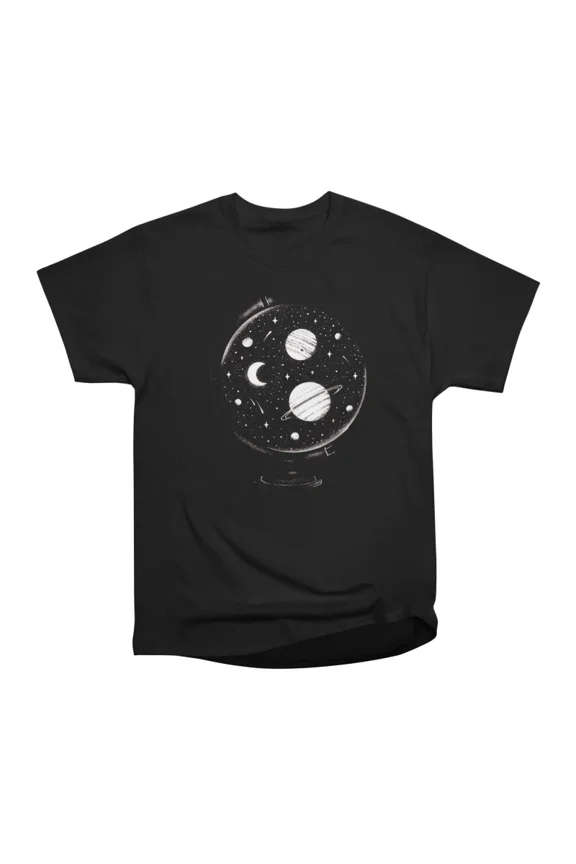 Space Globe T-Shirt Tee Gift For Him Merch For Her Apparel For Friend