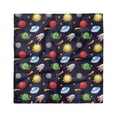thumbnail image 1 of Space Head Scarf, Cosmos with Sun Planets, Head Wrap, 3 Sizes, by Ambesonne, 1 of 2