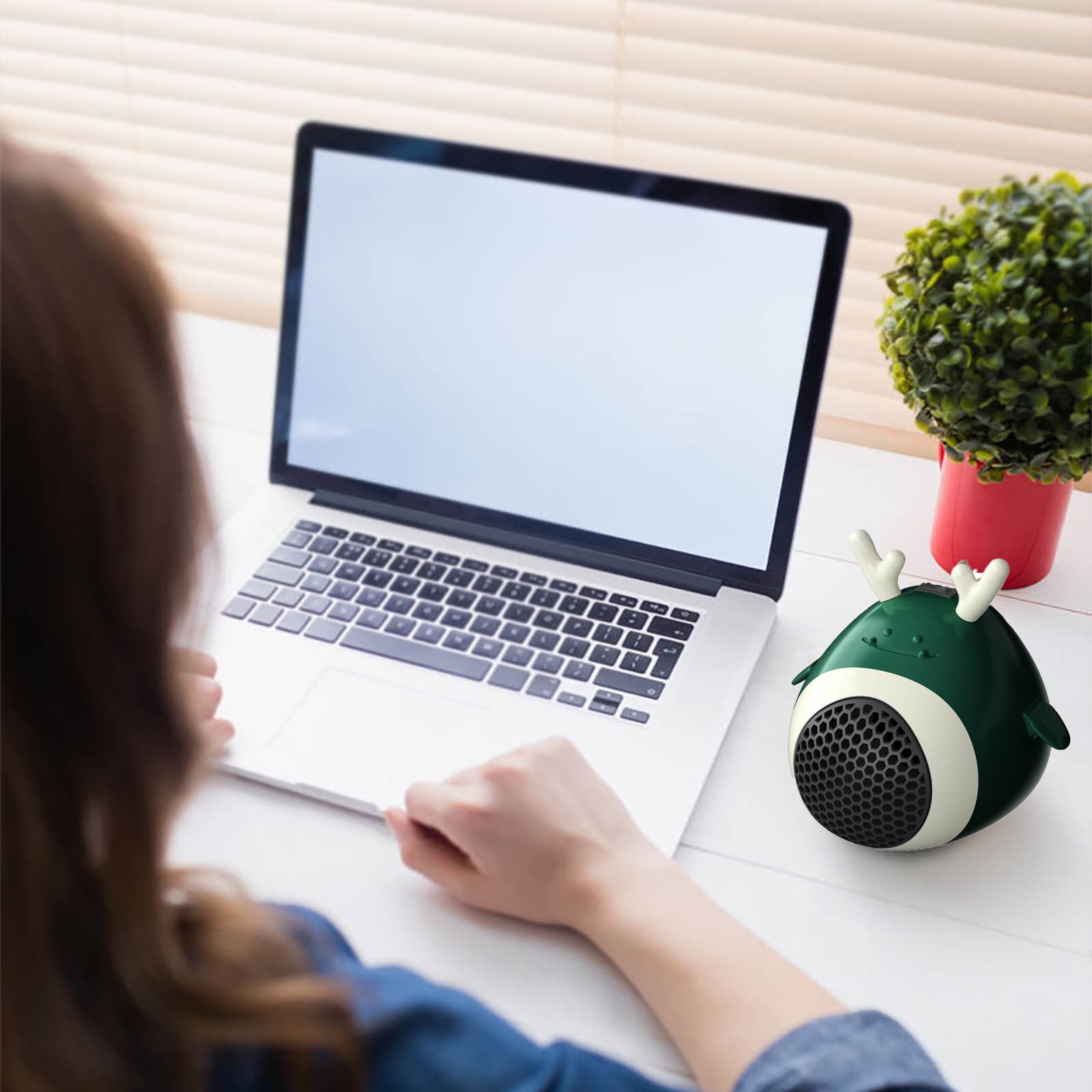 Space Heater, 1000W Energy Efficient Space Heater for Indoor Use, PTC