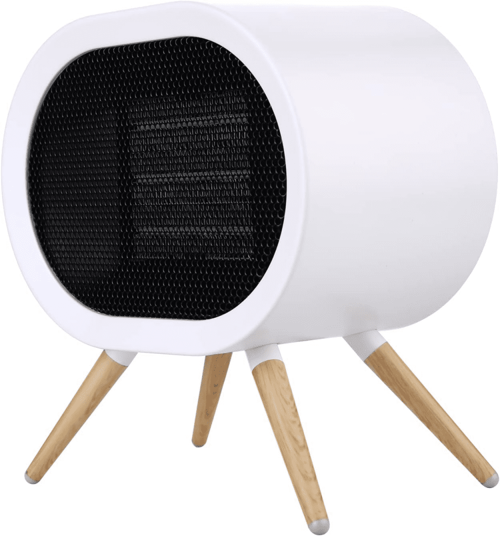 Space Heater, 1000W Small Space Heaters for Indoor Use, PTC Fast