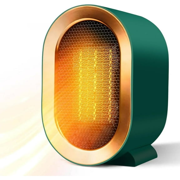 Space Heater,1200W Electric Heater for Indoor,Two-Speed Small Portable Heaters for Office Garage Home Use,Plug in Fast Quiet Heating Heaters with Adjustable,Overheating Protection,Dumping Shutdown