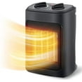 Space Heater, 1500W Electric Heaters Indoor Portable with Thermostat