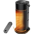 thumbnail image 1 of Space Heater - 1500W Portable Space Heaters for Indoor Use, PTC Ceramic Electric Heater with Remote, 4 Modes, 9H Timer, Low Noise, 70°Oscillation, Overheat & Tip-Over Protection for Office Home, 1 of 4