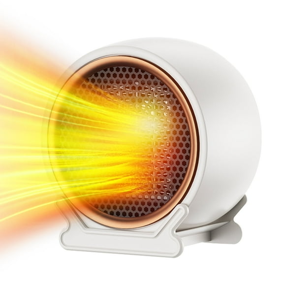 Portable Space Heater, Small Mini Electric Heaters for Indoor,1200W Thermal Sensor for Home, Bedroom.