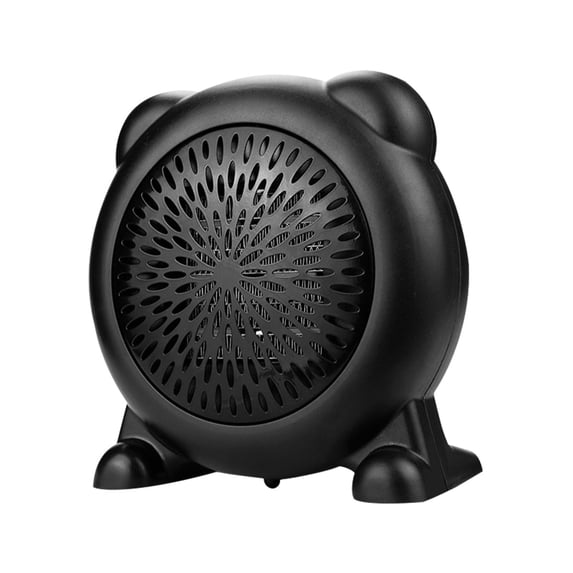 Space Heater for Indoor Use, 1500W PTC Ceramic Heater with Thermostat, Small Space Heater 2S Rapid Heating, 3 Modes, Electric Portable Heater with Safety Protection for Bedroom, Quiet Office