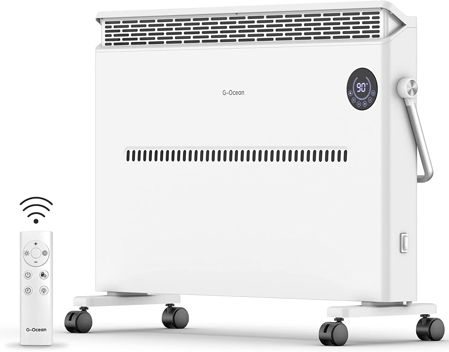 Govee Best Space Heater for Large Room - Coverage Up to 270 ft² - Quiet 80° Oscillation