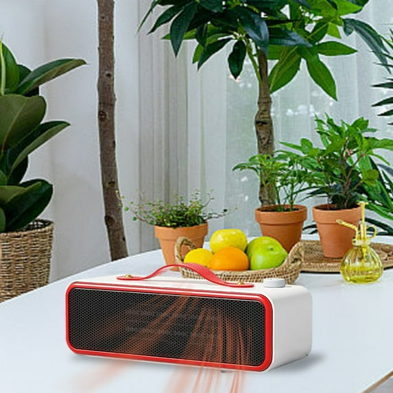 Space Heater for Indoor Use,Portable Electric Heater with Fast Safety Heat,Tip-Over&Overheat Protection,Personal Desk Heater for Office Bedroom Home, Energy Efficient Heater for Small Spaces,700W