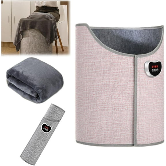 Space Heater Mat, Under Desk Space Heater Mat, Quiet Electric Spaces Heaters with Blanket, Rollable Timer Quick Heating Spaces Heaters with 8 Heat Levels Over-Heat Protection for Home Office