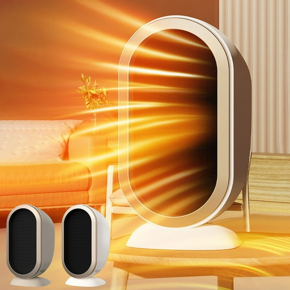 Space Heater - Mini Fireplace Heater, Bathroom Heater, Room Heaters for Indoor Use, Mini Space Heater for Desk, Infrared Heater, Low Wattage Space Heater, Outdoor Heater, Indoor Heater