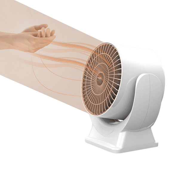 Space Heater - Oil Heater, Temperature Controlled Fan, Foot Warmer Under Desk, Heater for Camping, Desk Heater, Small Desk Heater, Bathroom Fan with Heater, Outdoor Heater Electric