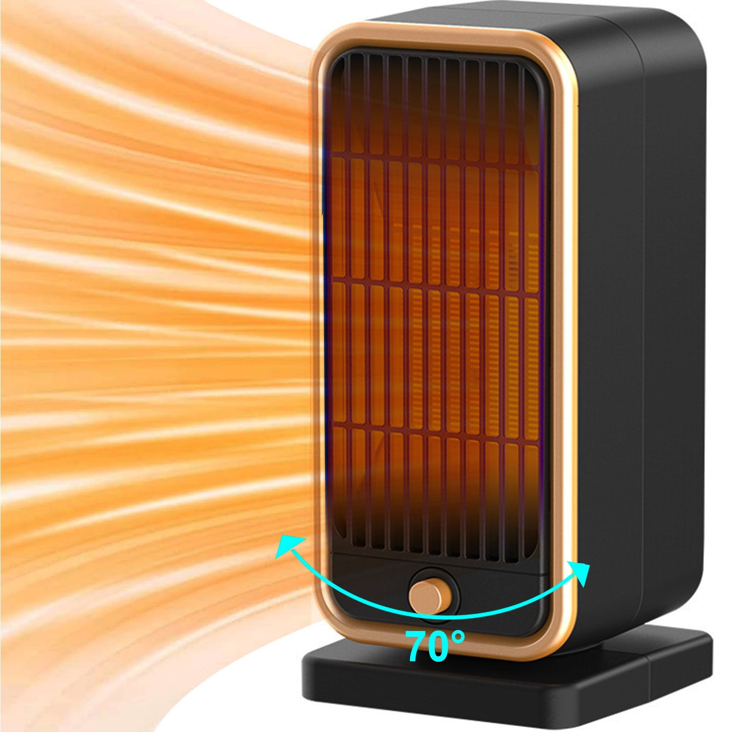China Space Heaters For Indoor Use Portable Heater With 70°Oscillation  1500W PTC Ceramic Solar Electric Heater With Digital Thermostat Fast Safety  Heating 12h Timer Quiet Small Heater For Office Home Manufacturers,  Suppliers