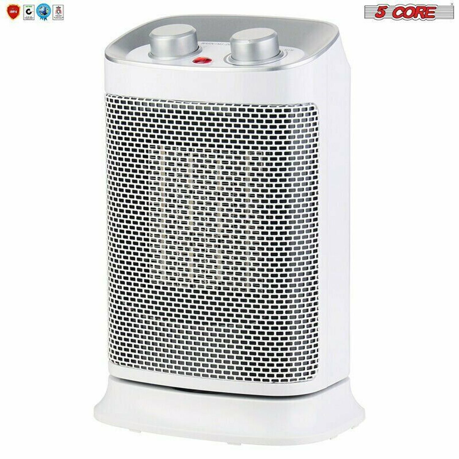Space Heater Portable Electric Heaters for Indoor Use Tower Fast  Oscillating Quiet 1500W Ceramic 13 5 Core HTR TT - Walmart.com