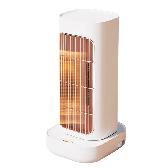 Space Heater - Desk Heater for Office Quiet Small, Radiant Heater, Space Heater for Office, Infared Heater, Ceramic Heater, Mini Fireplace Heater, Bathroom Heater, Room Heaters for Indoor Use
