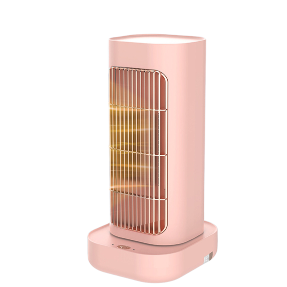 Space Heater - Desk Heater for Office Quiet Small, Radiant Heater, Space Heater for Office, Infared Heater, Ceramic Heater, Mini Fireplace Heater, Bathroom Heater, Room Heaters for Indoor Use
