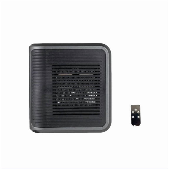 Space Heater Wall Mounted with Remote and Timer 800W Mini Plug-in Space Heaters for Indoor Office Dormitory Use