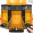 thumbnail image 1 of Space Heater with Humidifier, 3-in-1 Space Heaters for Indoor Use with Motion Sensor/3D Flame Effect,1500W Portable Heater for Office/Bedroom/Garage, 1 of 7