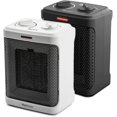 Space Heaters Black & White 1500W Electric Heaters with 3 Operating