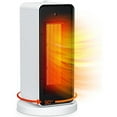thumbnail image 1 of Space Heaters for Indoor Use Electric Oscillation Portable Electric Space Heater Ceramic Heater with Thermostat Fast Heating Ultra Quiet Small Space Heater for Office Home Room White, 1 of 7