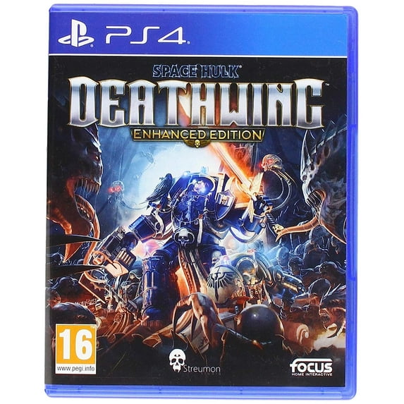Space Hulk Deathwing ENHANCED Edition (Playstation 4 / PS4) engage in a desperate battle against Genestealers within the confines of a Space Hulk