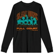Space Jam 2 A New Legacy Slam Dunk Mens Black Long Sleeve Shirt-L