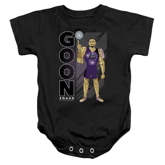 Space Jam 2 Goon Squad Chronos Unisex Infant Snap Suit for Baby (24 Months) Black