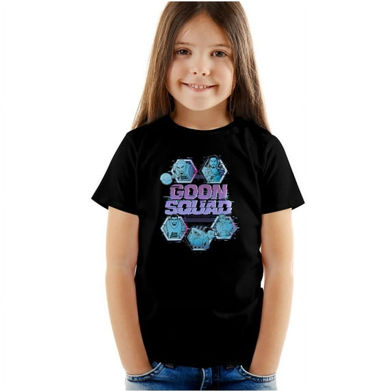 Space Jam 2 Goon Squad Tech Kids T Shirt (2) for Youth Toddler Boys and Girls, Black