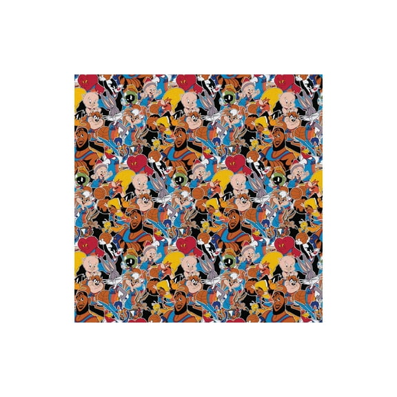 Space Jam 2 Sticker Stack 2 Yard Precut Cotton