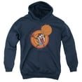 thumbnail image 1 of Space Jam 2 Taz Slam Kids Pull-Over Hoodie (Medium) for Youth Boys and Girls, Navy, 1 of 5