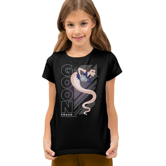 Space Jam 2 White Mamba Kids T Shirt (X-Large) for Youth Toddler Boys and Girls, Black