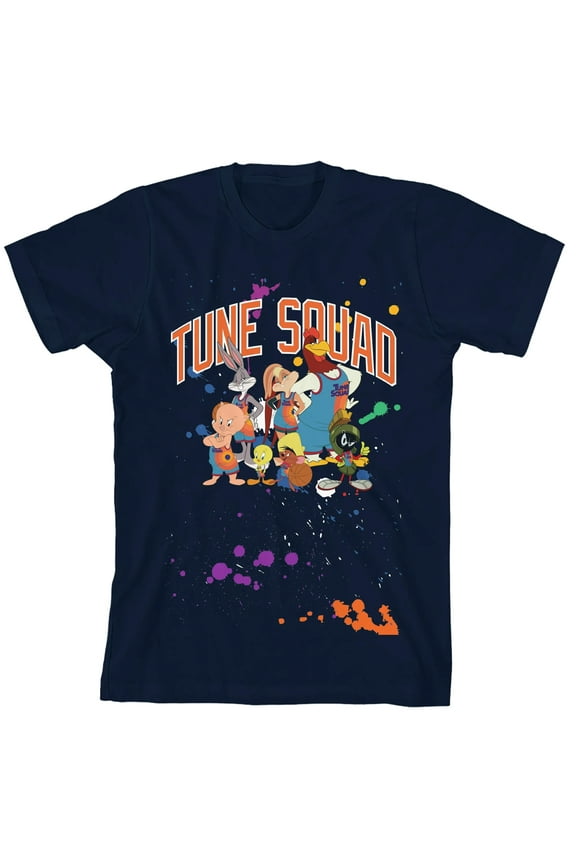 A New Legacy Big Boy's Glow in the Dark Ink Blue T-Shirt Size L (10-12)