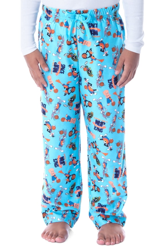 Space Jam A New Legacy Boys' Allover Character Loungewear Pajama Pants