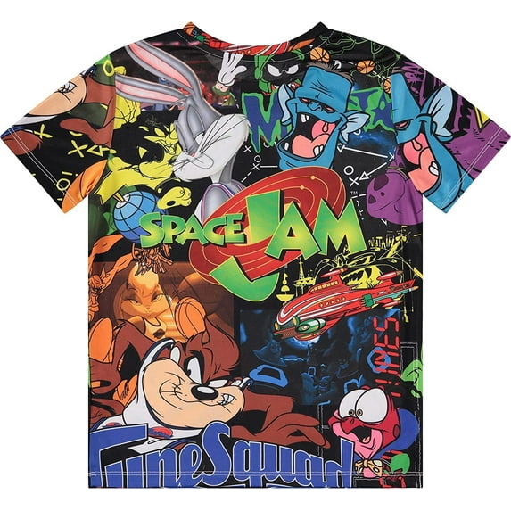 Space Jam A New Legacy Boys Short Sleeve T-Shirt- Looney Tunes Tune Squad Bugs Bunny Group T-Shirt