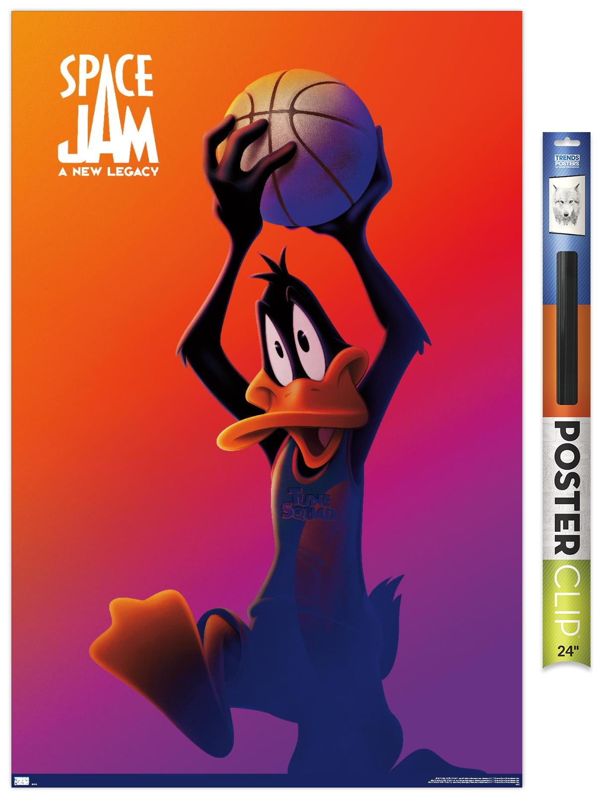 Space Jam: A New Legacy Daffy Duck One Sheet Wall Poster with