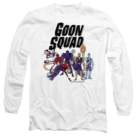 Space Jam: A New Legacy Goon Squad Group Unisex Adult Long-Sleeve T Shirt, Group, 2X-Large